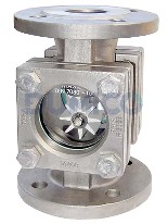 Doorstroomkijkglas met rotor